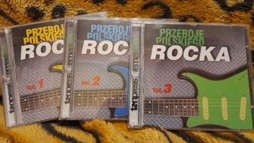 Przeboje Polskiego rocka vol 1, 2,3  cd