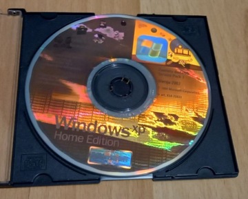 Oryginalna płyta Windows XP Home
