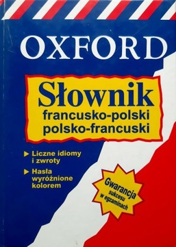 Słownik francusko-polski, polsko-francuski Oxford