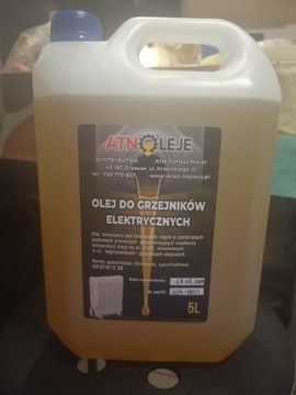 Olej grzejniki elektryczne/olejowe ATN OLEJE 5L