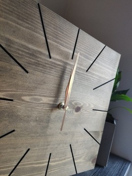 Zegar drewniany 29cm