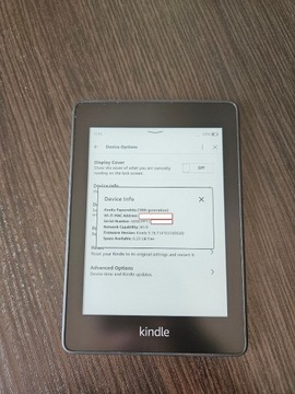 Czytnik Kindle 4 Paperwhite  8 GB 6" czarny + etui