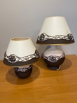 Lampy stołowe 30cm i 45cm