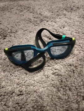Okulary do pływania niebieskie Nabaiji