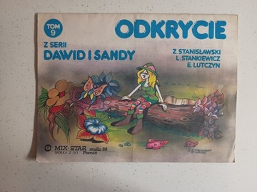  KOMIKS DAWID I SANDY TOM 9 ODKRYCIE KAW 1989 wyd.