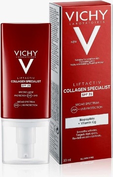 Vichy Liftactiv Collagen Specialist Krem peptydowy redukujący zmarszczki