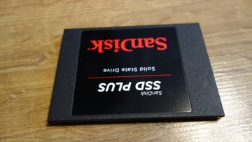 Dysk SanDisk SSD Plus 240GB sdssda-240g jak nowy