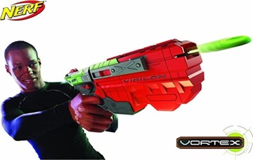 Hasbro Nerf Vortex Vigilon Blaster+20 zapas dysków