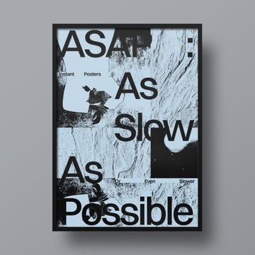 Plakat ASAP B2 (50x70 cm)