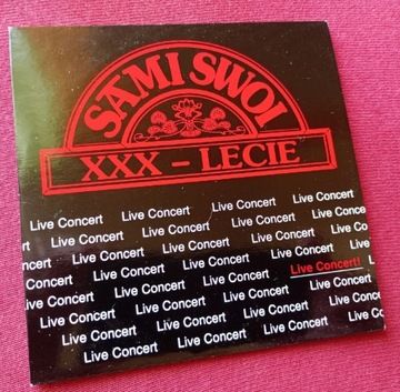 Sami Swoi - XXX-lecie.Live CD