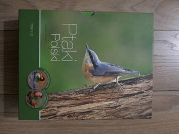 Dla miłośników ptaków Ptaki Polski tom 1 2 +CD