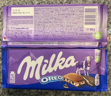 Czekolada mleczna Oreo Milka