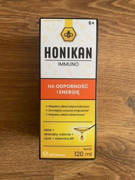 HONIKAN IMMUNO na odporność i energię 120ml