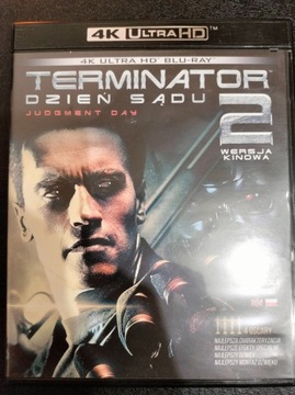 BLU RAY 4K UHD HDR TERMINATOR 2 DZIEŃ SĄDU