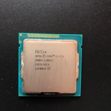 Procesor Intel i3-3220 3.3 GHZ + chłodzenie