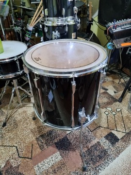 Flor tom 18" Tama Rockstar Pro czarny połysk 