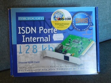 Karta Microcom ISDN Porte Internal Port tel do PC