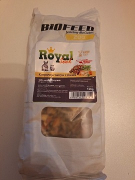 BIOFEED Royal Snack - kompozycja warzyw z ziołami