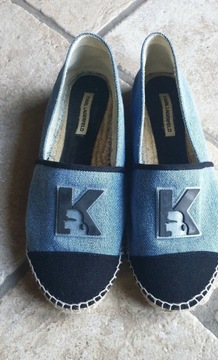 KARL LAGERFELD - ESPADRYLE 38 wkladka 24 cm