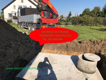 Szambo szamba betonowe zbiorniki na deszczówkę 