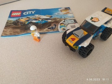 LEGO City 60218 Pustynna wyścigówka