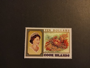 COOK ISLANDS ** - czysty - QUEEN - 4 Euro