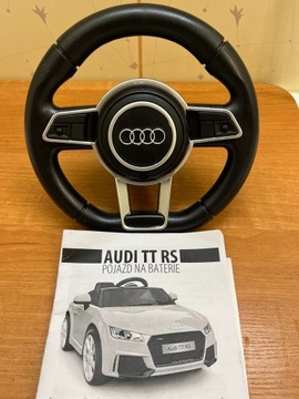 Kierownica do aut na akumulator Audi TT RS