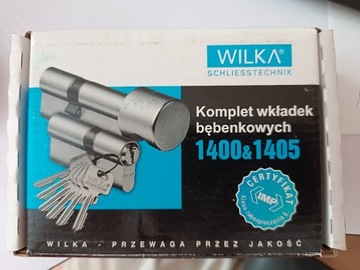 ORYGINALNY komplet wkładek WILKA 35/45G  B Nikiel
