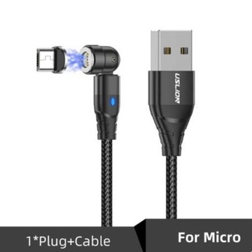 Magnetyczny kabel 5A USB Micro  1m