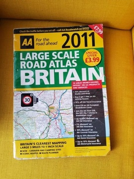 Large Scale Road Atlas Britain
