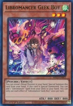 Yu-Gi-Oh - Libromancer Geek Boy MP23-EN001 (UR)