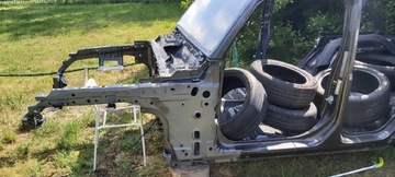 Jeep Wrangler JL Ćwiartka przód podłużnice nadwozie progi słupek