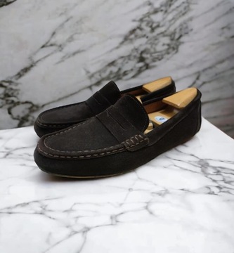 buty męskie loafersy 43 mokasyny skórzane 