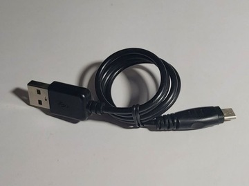 Kabel czarny micro USB 50 cm