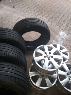 4szt. opony Michelin  215x65 /R 16 z alufelgami