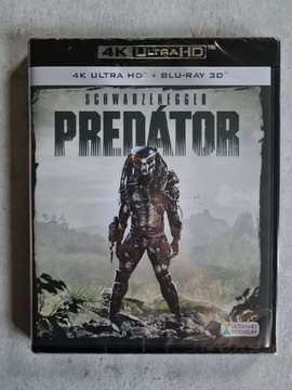 Predator  4k bluray 2D/3D Nowe folia PL