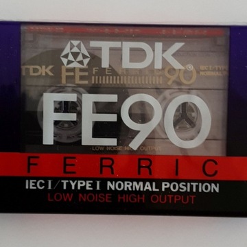 Kaseta magnetofonowa TDK FE90 FERRIC