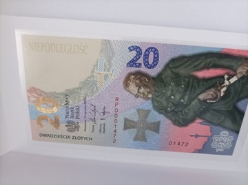 Banknot 20 zł - Bitwa Warszawska numer 1472
