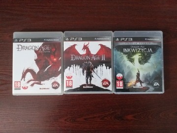 Dragon Age Trylogia PL PS3 po polsku