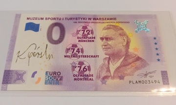 Banknot 0 Euro, Kazimierz Górski, GOLD