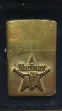 Zapalniczka Zippo Marlboro BULL  Brass 1992 