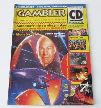 Gambler nr 6/98 | StarCraft | Star Trek  -