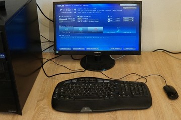 Zestaw komputerowy i7 4770 8gb SSD 250 gb GTX 760 Monitor LED HDMI 22cale