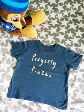 T-shirt chłopięcy Przyszły Prezes 