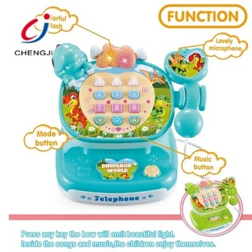 Retro telefon stacjonarny Zabawki dla dzieci