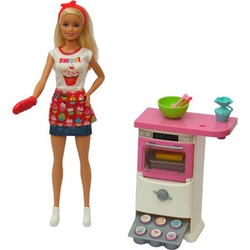 Mattel Lalka Barbie Domowe wypieki FHP57