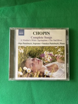 Chopin Complete Songs Naxos (CD,2010) Nowy