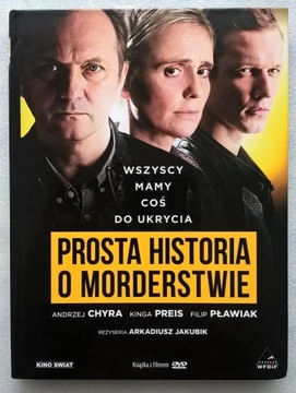 PROSTA HISTORIA O MORDERSTWIE DVD + Książka