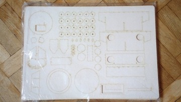 TOPAS 2AP - szkielet, detale, Answer, 1:25