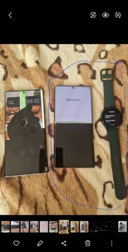 Samsung galaxy note 20 ultra 128 5g + smartwatch 4